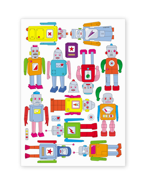 Postkarte "Roboter"